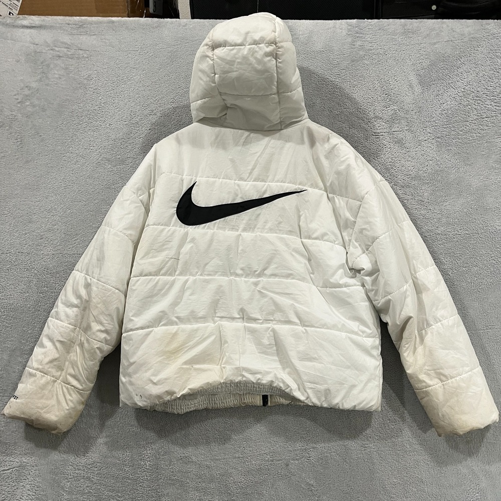 Nike Sportswear Therma-Fit Repel White Jacket Women's Large DJ6995-100